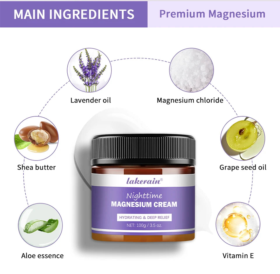 Nighttime Magnesium Cream 3.5oz